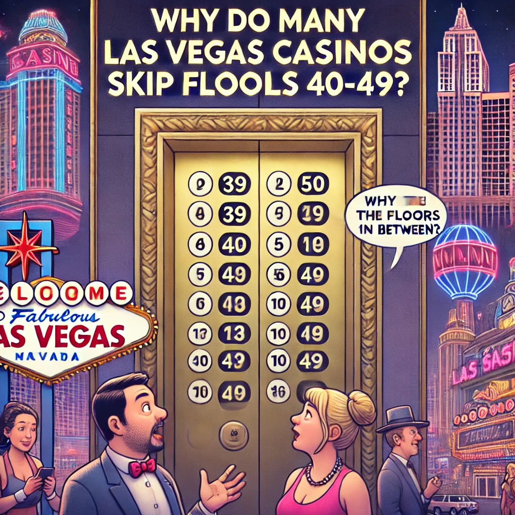 Mengungkap Rahasia: Kenapa Banyak Kasino di Las Vegas Melewati Lantai 40-49?